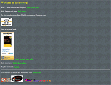 Tablet Screenshot of kaybee.org
